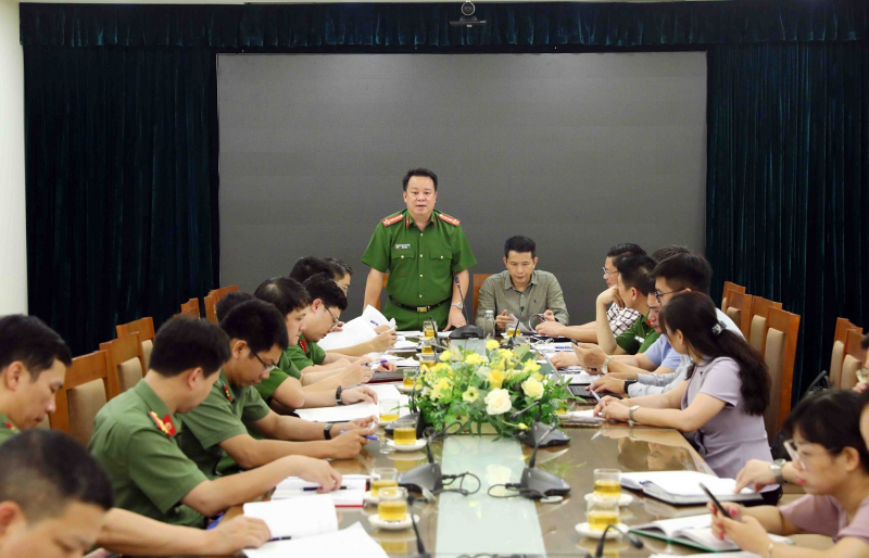 Bộ Công an kiểm tra, khảo sát công tác triển khai Đề án 06 trên địa bàn quận Hoàn Kiếm -0