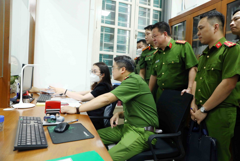 Bộ Công an kiểm tra, khảo sát công tác triển khai Đề án 06 trên địa bàn quận Hoàn Kiếm -0