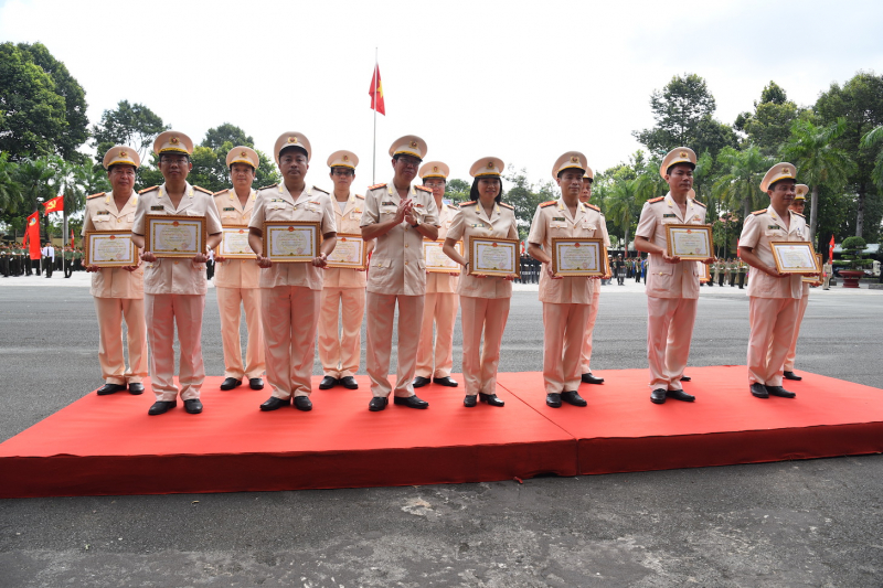 Đại học ANND khai giảng năm học mới, Ra quân huấn luyện đơn vị dự bị chiến đấu  -0