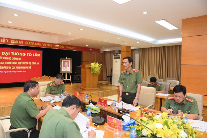 Xây dựng đội ngũ cán bộ trở thành những chuyên gia giỏi trên lĩnh vực bảo vệ An ninh kinh tế -0