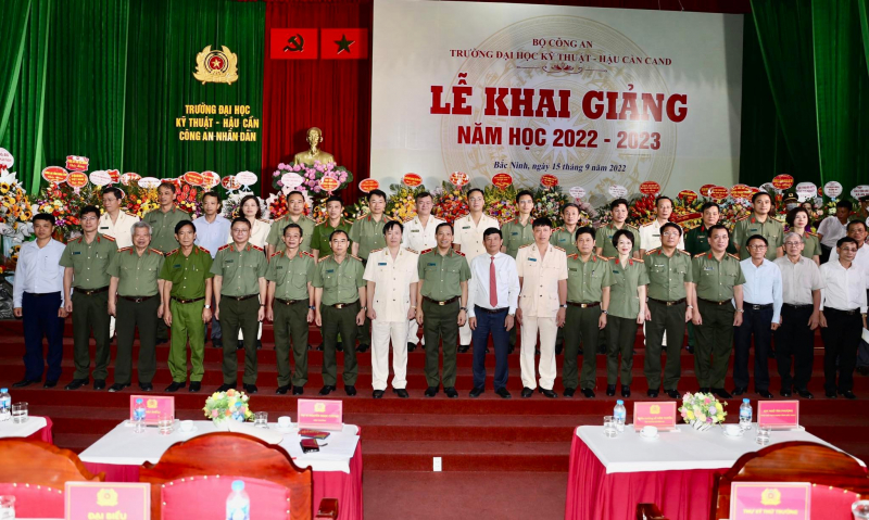Đại học Kỹ thuật-Hậu cần CAND khai giảng năm học mới -0