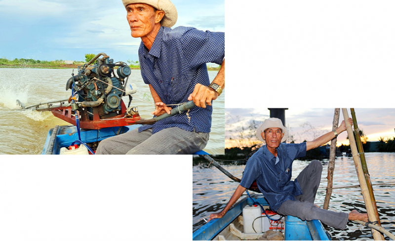 Cùng ngư dân đầu nguồn ra đồng dỡ dớn mang ra chợ cá Kinh Ruột bán -0