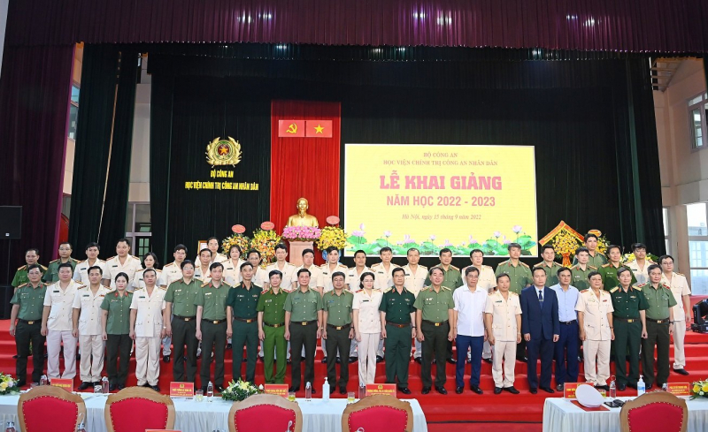Học viện Chính trị CAND khai giảng năm học mới 2022-2023 -0