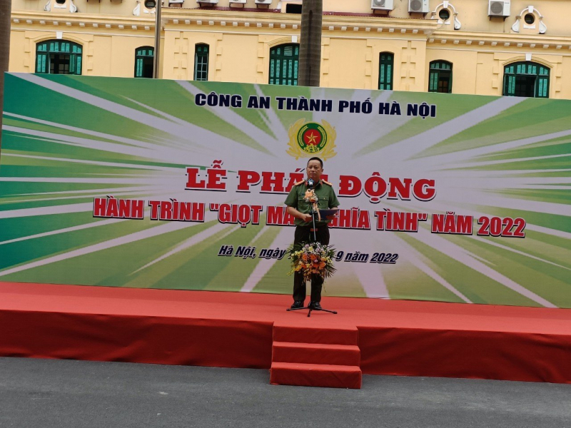 Công an TP Hà Nội phát động hành trình