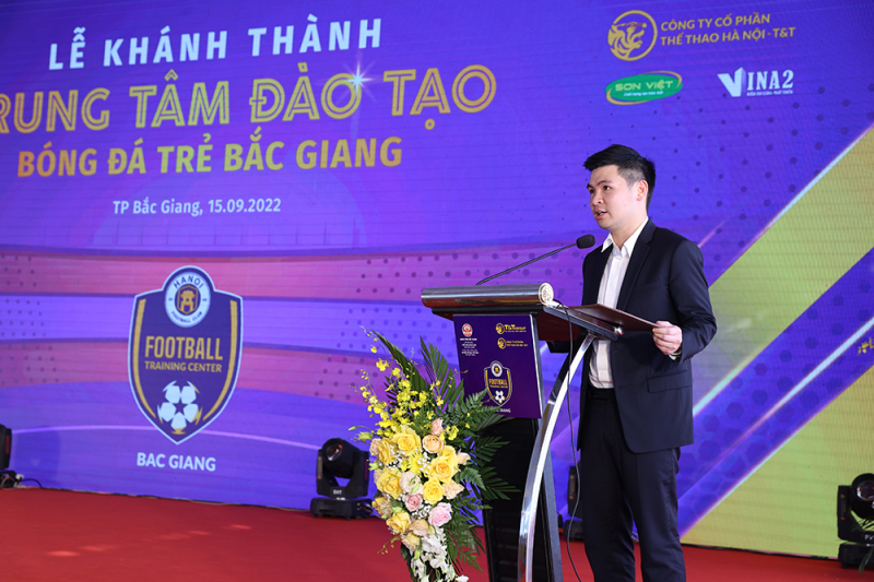 Hanoi Fc khánh thành Trung tâm đào tạo bóng đá trẻ tại tỉnh Bắc Giang -0