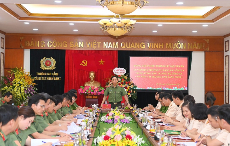 Xây dựng trường Cao đẳng CSND I trở thành cơ sở giáo dục nghề nghiệp chất lượng cao trong CAND -0