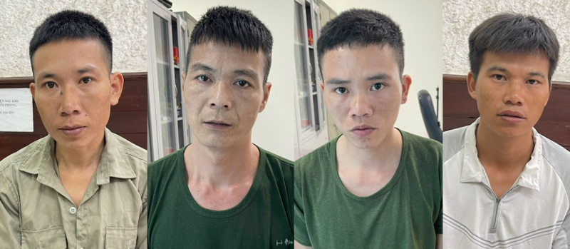 Bắt 4 “thợ đào đường” chuyên trộm cắp dây cáp điện -0