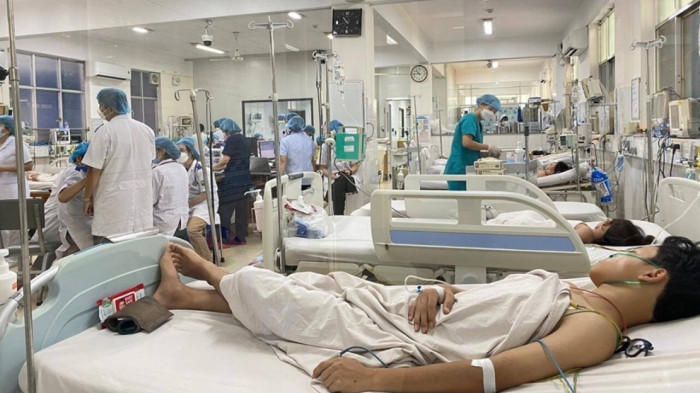 Dịch truyền đặc trị sốc sốt xuất huyết về tới Việt Nam -0