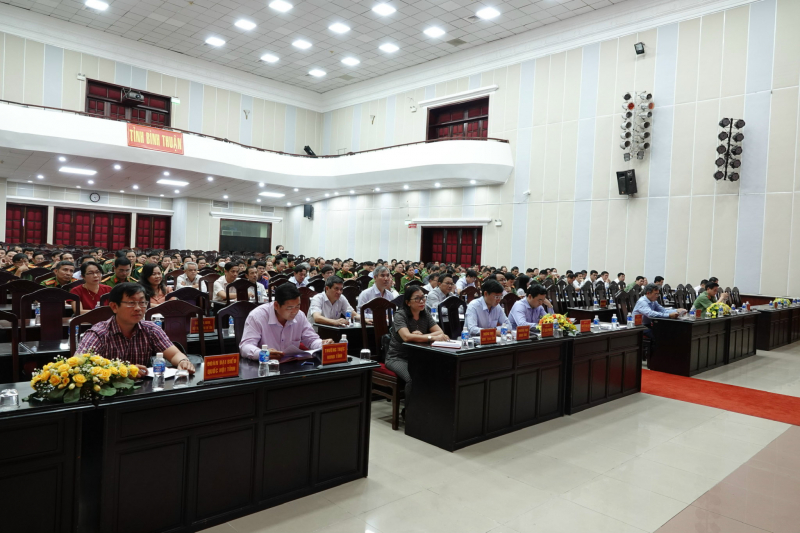 Xây dựng lực lượng Công an Bình Thuận đủ phẩm chất, năng lực, uy tín… -0