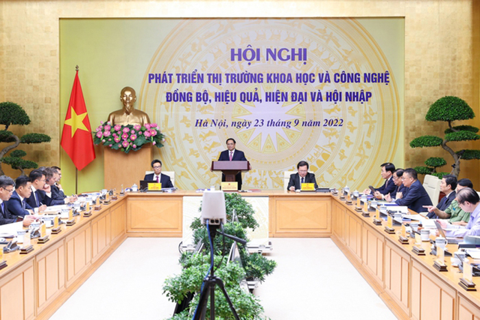 Thủ tướng chủ trì Hội nghị phát triển thị trường khoa học và công nghệ -0
