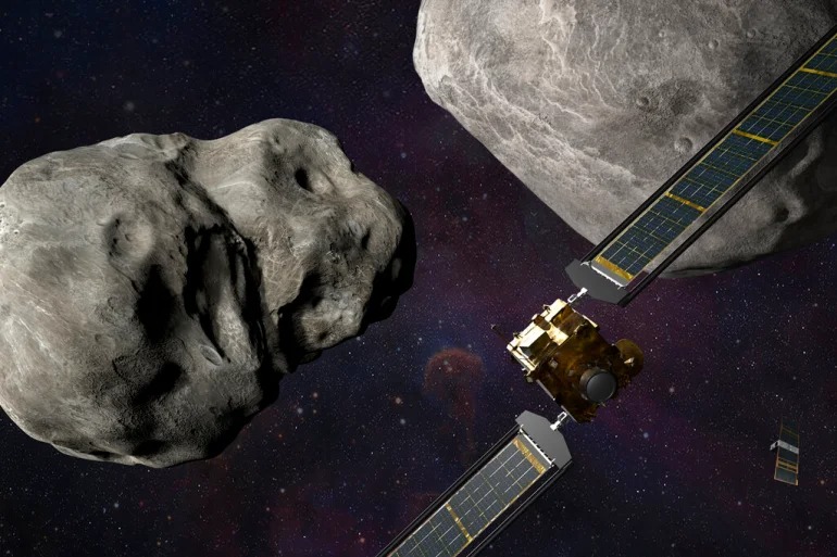 Tàu vũ trụ NASA va chạm và làm chệch hướng tiểu hành tinh -0