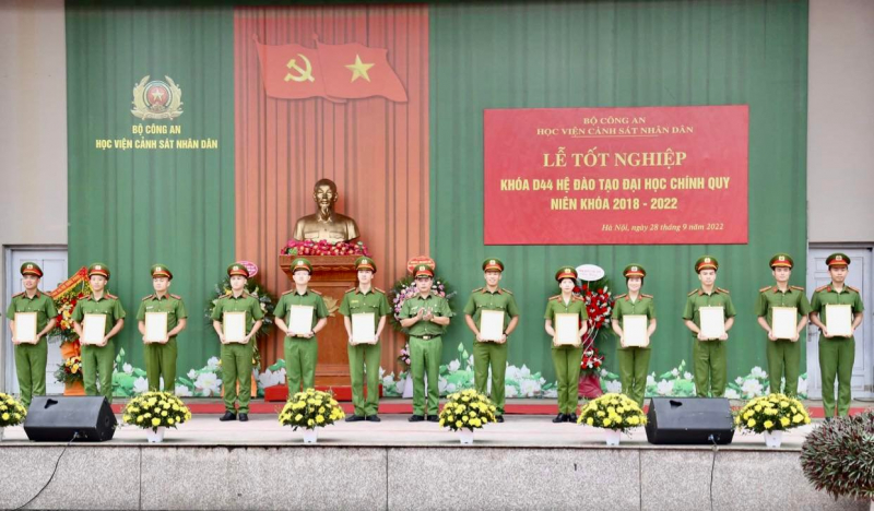 Học viện CSND trao bằng tốt nghiệp cho 300 tân sỹ quan Cảnh sát -0