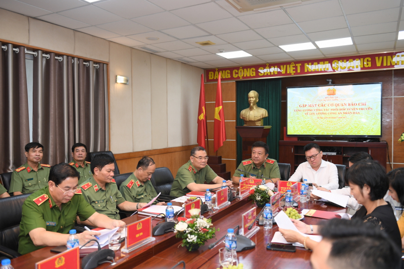 Phát huy kết quả hợp tác tuyên truyền, lan toả hình  ảnh  đẹp về lực lượng Công an tới nhân dân -0