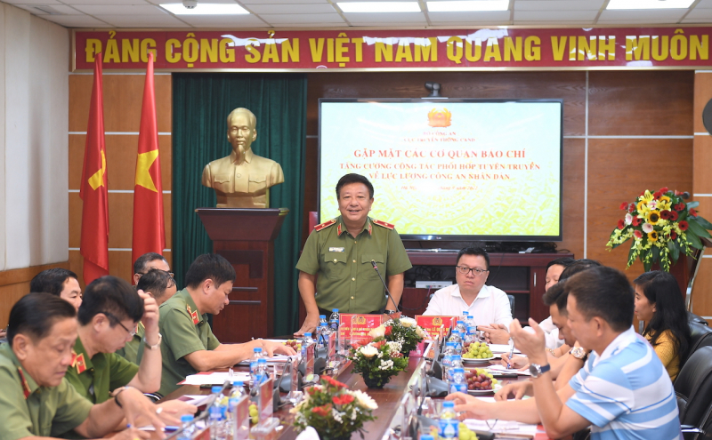 Phát huy kết quả hợp tác tuyên truyền, lan toả hình ảnh đẹp về lực lượng Công an tới  nhân dân -0