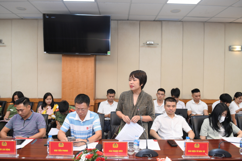 Phát huy kết quả hợp tác tuyên truyền, lan toả hình ảnh đẹp về lực lượng Công an tới  nhân dân -1