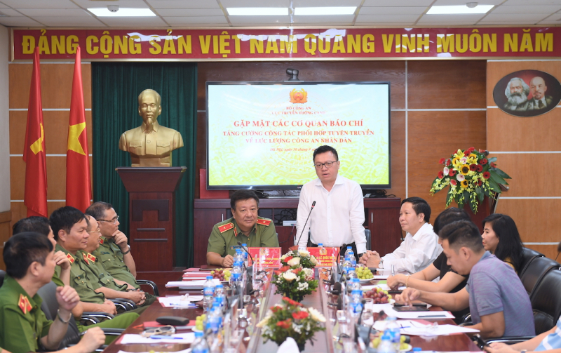 Phát huy kết quả hợp tác tuyên truyền, lan toả hình ảnh đẹp về lực lượng Công an tới  nhân dân -0