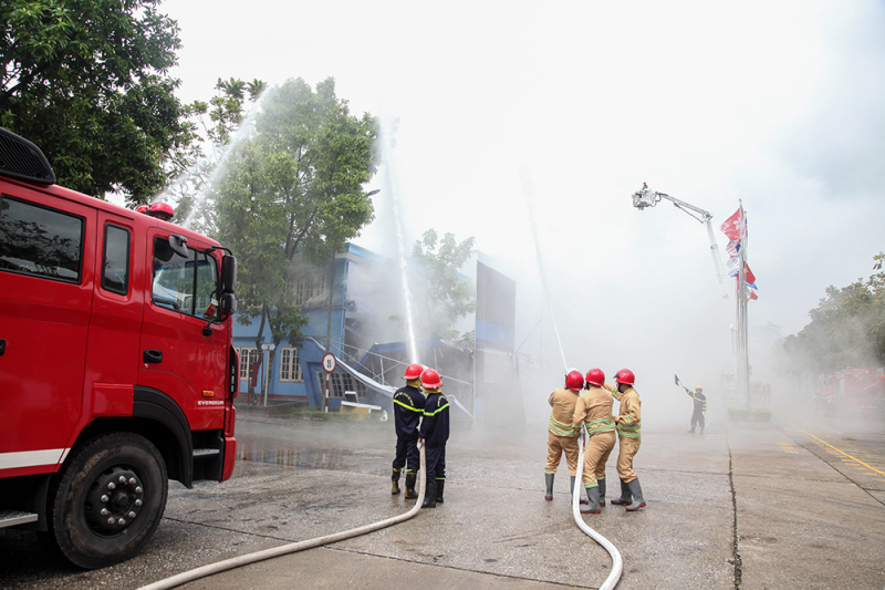 Diễn tập phương án chữa cháy và cứu nạn, cứu hộ quy mô lớn -0