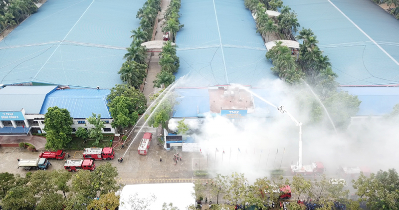 Diễn tập phương án chữa cháy và cứu nạn, cứu hộ quy mô lớn -0