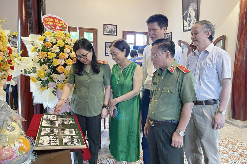 Khánh thành Nhà tưởng niệm Đại tá, Anh hùng lực lượng vũ trang nhân dân Đào Đình Bảng -0