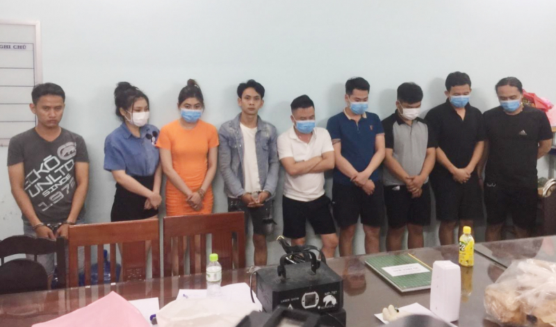 Tổ chức sử dụng ma túy trong căn nhà không số -0