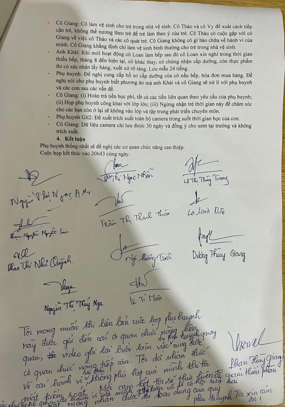 Trường tư thục Elm School (Đà Nẵng) thừa nhận vụ việc học sinh lớp mầm non bị bỏ đói, bạo hành -1