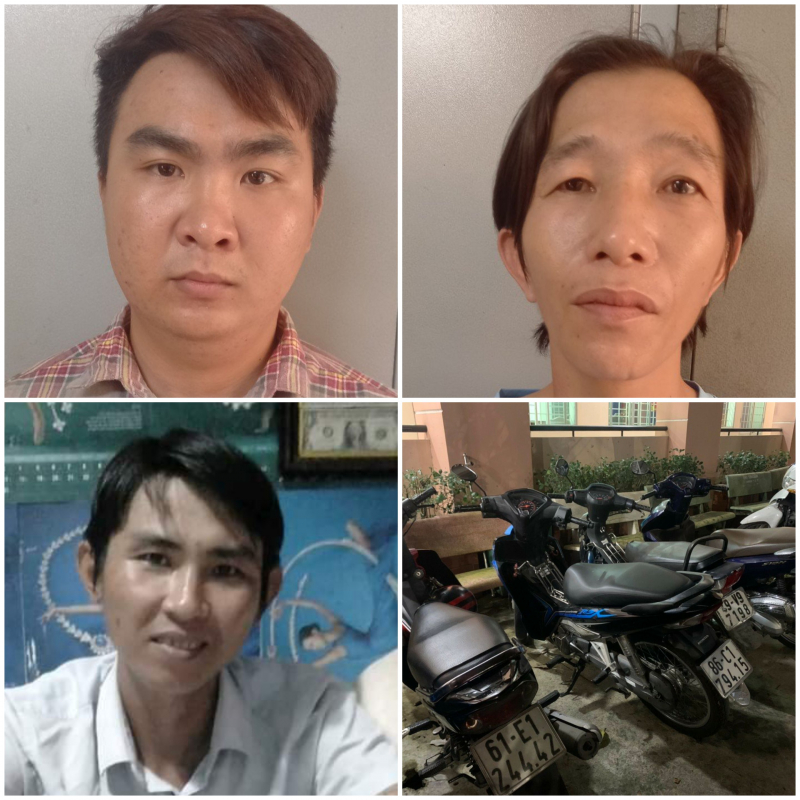 Bắt băng nhóm thực hiện hàng chục vụ “đá nóng” xe máy -0