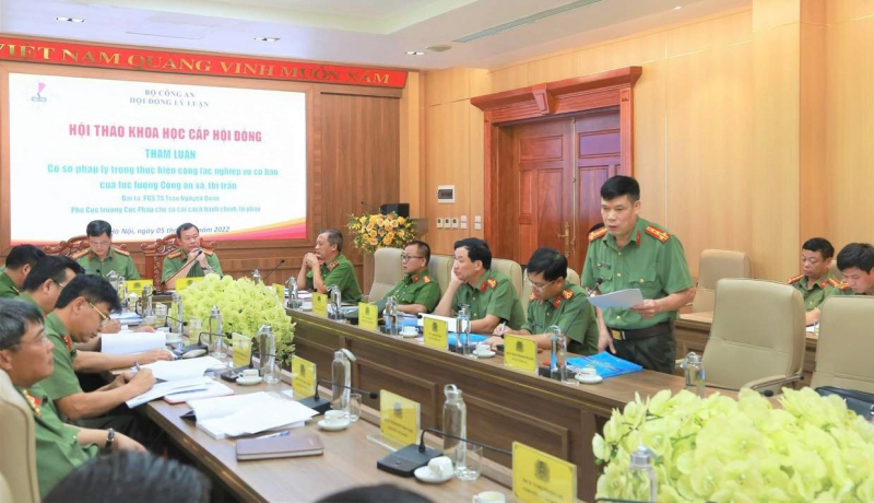 Nâng cao chất lượng công tác nghiệp vụ cơ bản của Công an cấp xã đáp ứng yêu cầu trong tình hình mới -0