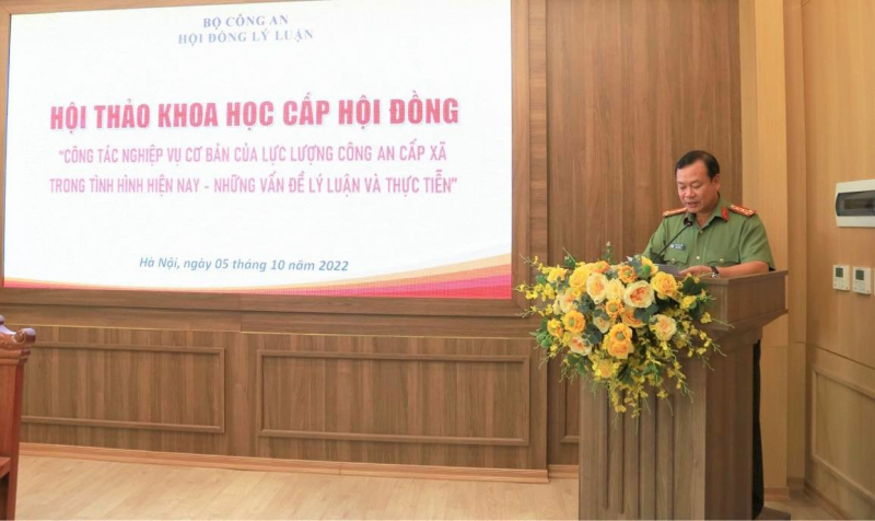 Nâng cao chất lượng công tác nghiệp vụ cơ bản của Công an cấp xã đáp ứng yêu cầu trong tình hình mới -0