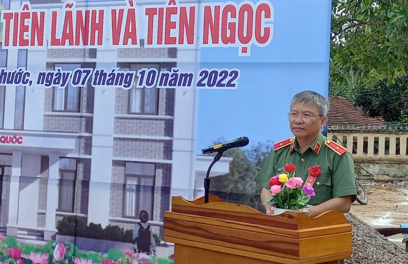 Khởi công 2 trụ sở làm việc Công an xã đầu tiên tại Quảng Nam -0
