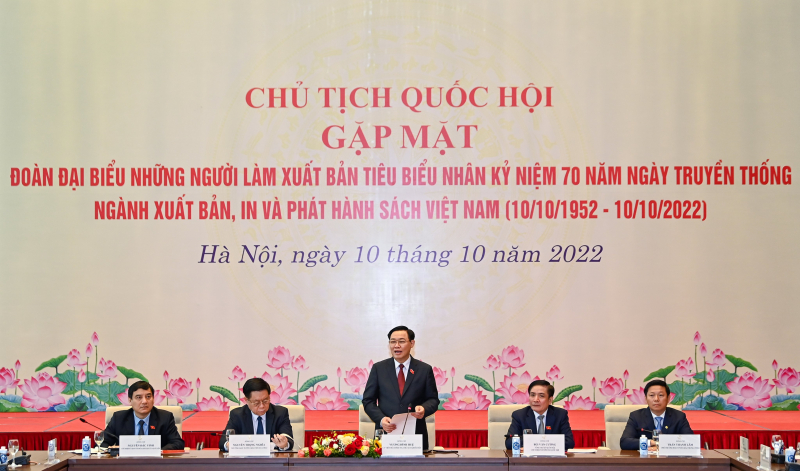 Chủ tịch Quốc hội Vương Đình Huệ: Người làm xuất bản tiên phong trên mặt trận văn hóa, đi đầu trong Công nghiệp hóa, hiện đại hóa đất nước -0