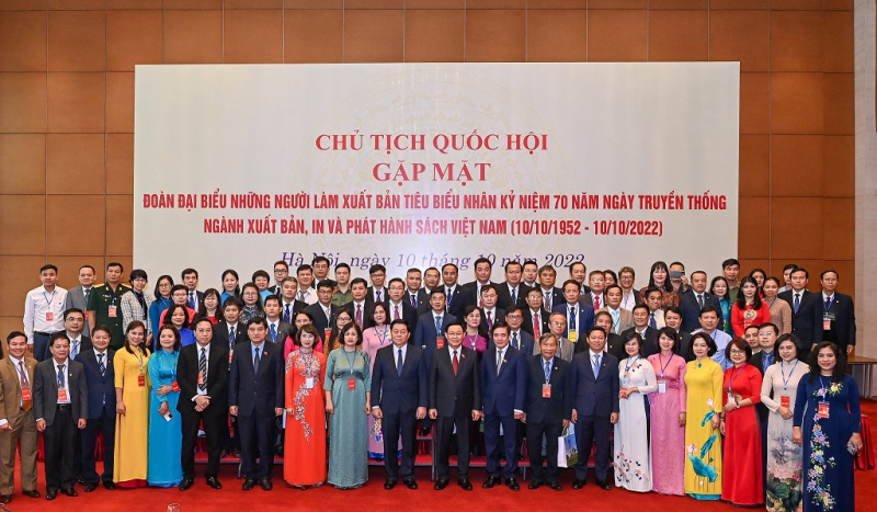 Chủ tịch Quốc hội Vương Đình Huệ: Người làm xuất bản tiên phong trên mặt trận văn hóa, đi đầu trong Công nghiệp hóa, hiện đại hóa đất nước -0