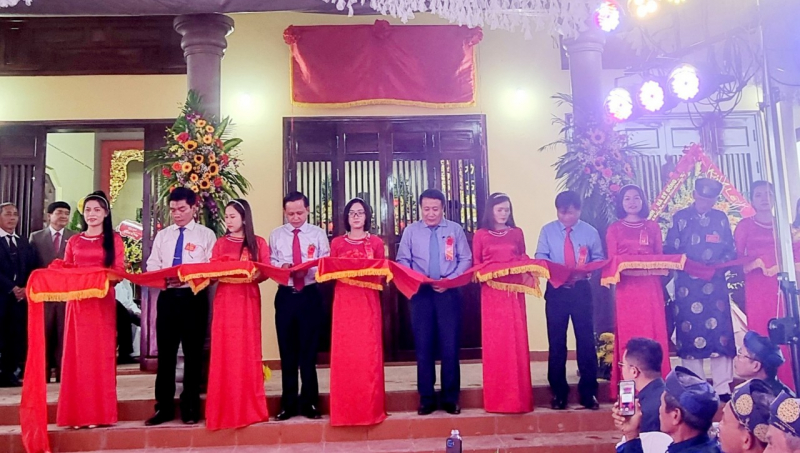 Khánh thành đền thờ Thái phó Nguyễn Ư Dĩ -0