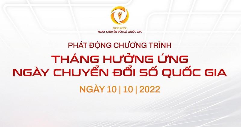 Phổ cập bộ nhận diện Ngày Chuyển đổi số quốc gia 10/10 -0