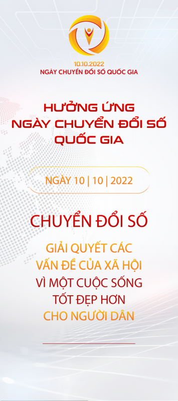 Phổ cập bộ nhận diện Ngày Chuyển đổi số quốc gia 10/10 -0