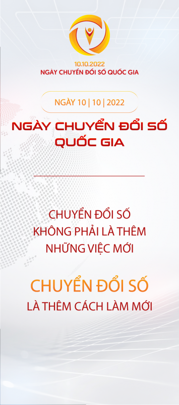 Phổ cập bộ nhận diện Ngày Chuyển đổi số quốc gia 10/10 -1