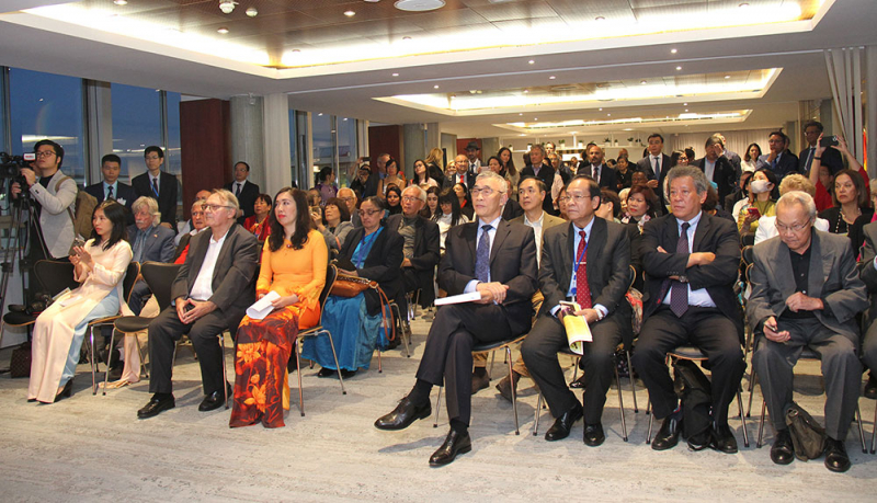 Lễ kỷ niệm 35 năm tổ chức UNESCO thông qua Nghị quyết tôn vinh Chủ tịch Hồ Chí Minh -0