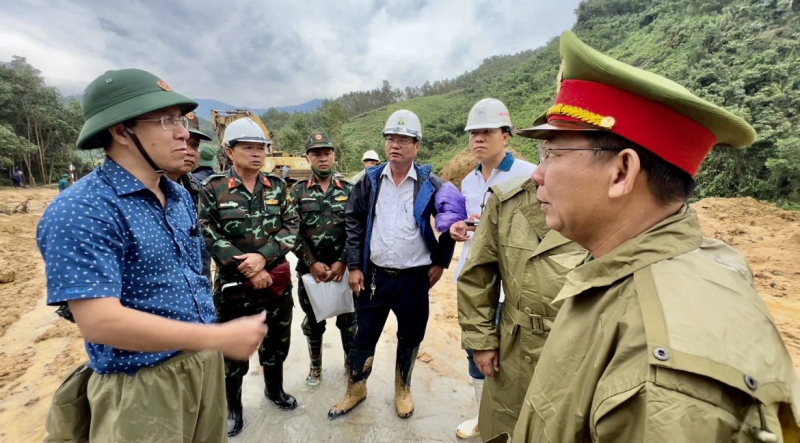 Khẩn trương công tác tìm kiếm tại thủy điện Kà Tinh trước mưa lớn -0