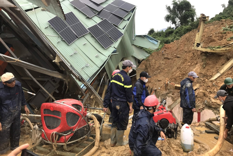 Khẩn trương công tác tìm kiếm tại thủy điện Kà Tinh trước mưa lớn -0