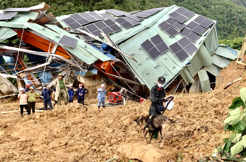 Khẩn trương công tác tìm kiếm tại thủy điện Kà Tinh trước mưa lớn -0