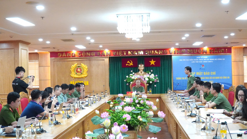 Đại hội Đoàn Thanh niên Bộ Công an lần thứ XXII sẽ chính thức khai mạc ngày 18/10 -0