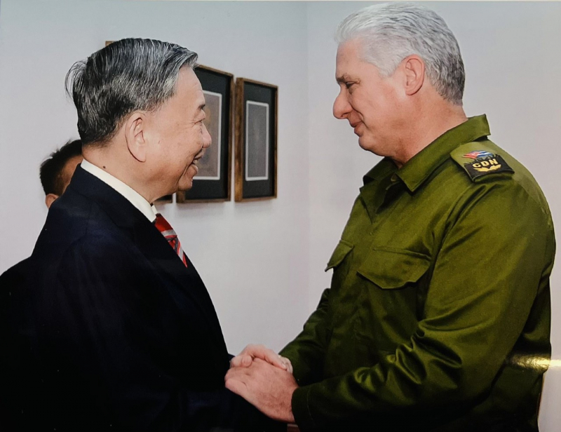 Bộ trưởng Tô Lâm thăm chính thức Cuba -0