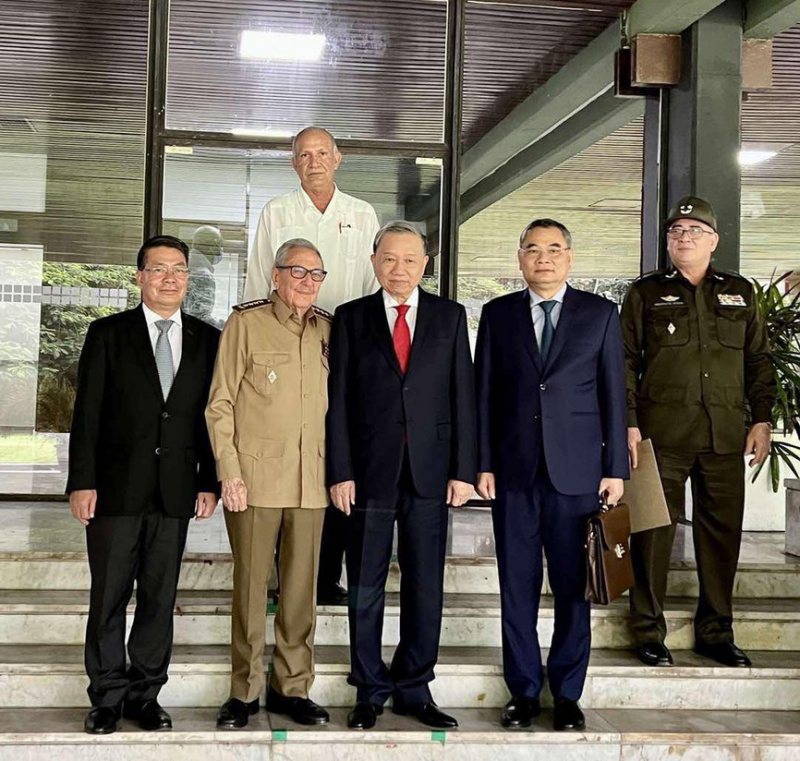 Bộ trưởng Tô Lâm thăm chính thức Cuba -0
