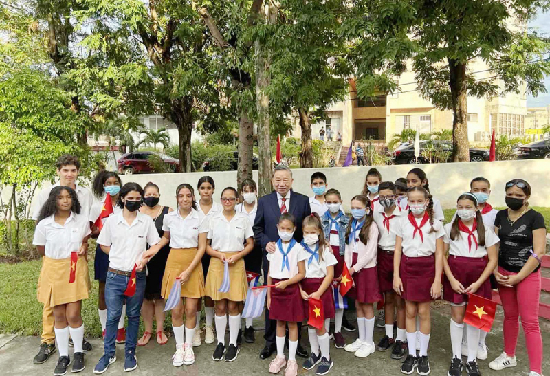 Bộ trưởng Tô Lâm thăm chính thức Cuba -1