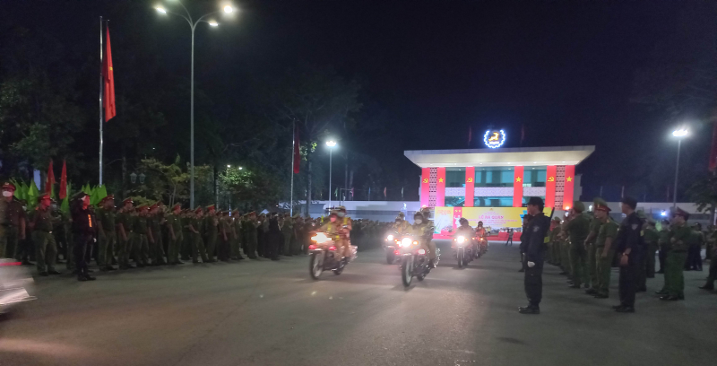 Công an Đồng Nai ra quân Tổ 161 tuần tra kiểm soát ANTT và ATGT  -0