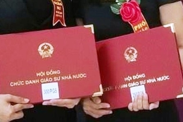 Vì sao số ứng viên được đề nghị công nhận chức danh GS, PGS năm 2022 giảm mạnh? -0