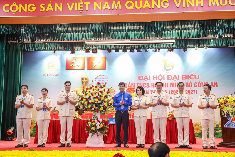 Khai mạc trọng thể Đại hội Đoàn Thanh niên Bộ Công an lần thứ XXII -0