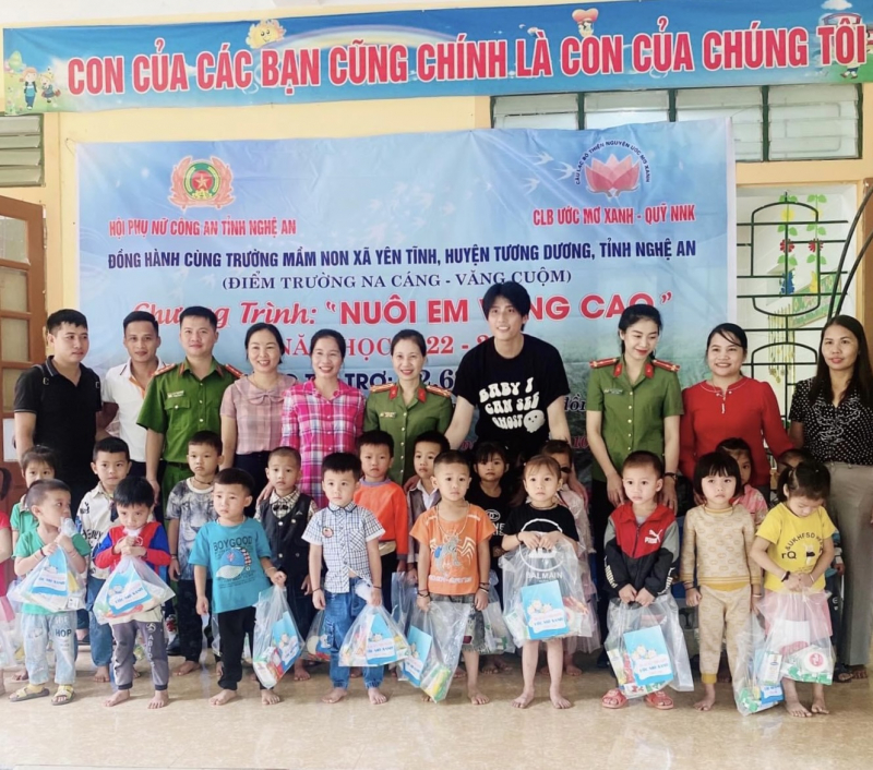 Phụ nữ Công an Nghệ An: Nhiều hoạt động hướng về cộng đồng -0