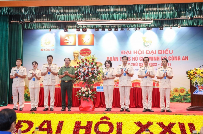 Youth of the Public Security Forces serves as vanguard army, Deputy Minister Tran Quoc To  -0