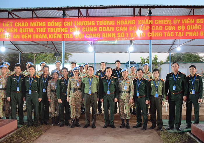 Bộ Công an tiếp tục đẩy mạnh tham gia hoạt động gìn giữ hòa bình Liên hợp quốc -0