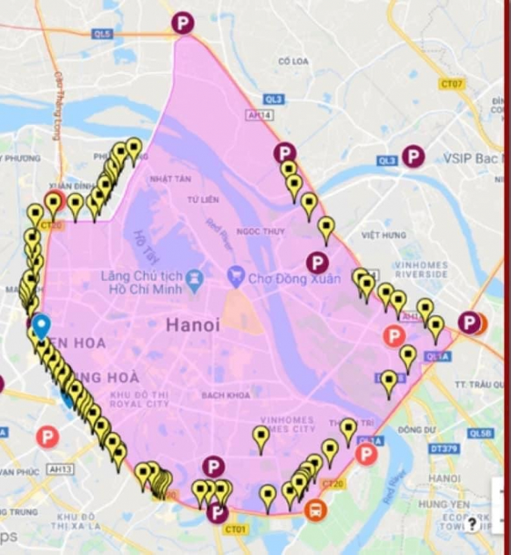 “Mổ xẻ” đề xuất thu phí ôtô vào nội đô Hà Nội -0